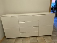 Sideboard weiß hochglanz gebraucht kaufen  Rott