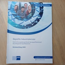 Industriemeister ihk grundlege gebraucht kaufen  Bitburg