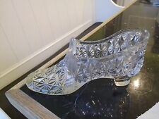 Heavy glass ornate for sale  MINEHEAD