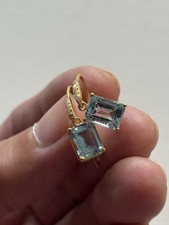 Blau topas diamant gebraucht kaufen  Köln