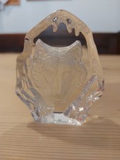 Wolf head crystal for sale  OTLEY