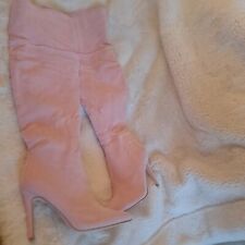 Womens pink faux for sale  PLYMOUTH