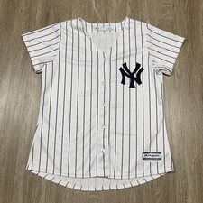 Camiseta de beisebol Yankees Jersey L feminina Nova York sem nome em branco MLB dia do jogo comprar usado  Enviando para Brazil