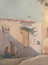 Orientalisme aquarelle signé d'occasion  Baillargues