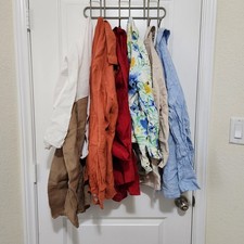 Lote de 6 Roupas 100% Linho Imperfeitas Artesãos Tecido Defeituoso Projeto Upcycle comprar usado  Enviando para Brazil