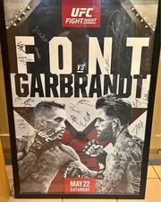Ufc signed event for sale  WOKINGHAM