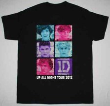 Camisa One Direction Up All Night Tour 2012 Boy Band preta todos os tamanhos comprar usado  Enviando para Brazil