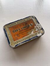 Vintage gees linctus for sale  WIGSTON