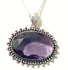Amethyst halskette edelstein gebraucht kaufen  Hannover