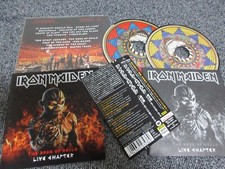 IRON MAIDEN / the book of souls LIVE CHAPTER/JAPAN LTD 2CD OBI comprar usado  Enviando para Brazil