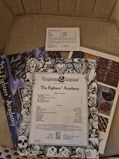 AD&D The Haunted Tower 1992 TSR - Fighters Academy jogo aventura e acessórios comprar usado  Enviando para Brazil