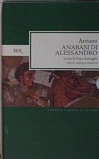 Arriano anabasi alessandro usato  Italia
