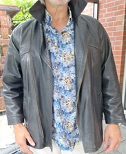 Schwarze lederjacke marco gebraucht kaufen  Schwanewede