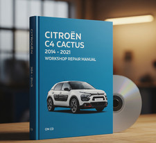 CITROEN C4 CACTUS 2014 - 2021 Manual de Oficina Guia de Serviço de Reparo em CD., usado comprar usado  Enviando para Brazil