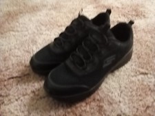 Pair black skechers for sale  ROMFORD