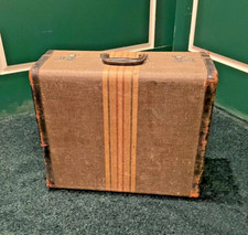 Mala Migrator Vintage Winship – Bagagem de Mão Rígida Retrô Marrom/Amarela comprar usado  Enviando para Brazil