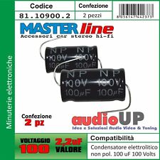 Condensatori crossover 100 usato  Marigliano