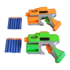 Lot pistolets nerf d'occasion  Pontvallain