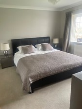 dark leather king bed for sale dark leather king bed for sale WETHERBY