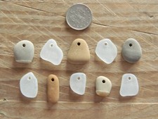 Drilled sea glass for sale  GRAVESEND