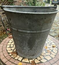 Vintage large galvanised for sale  MANCHESTER