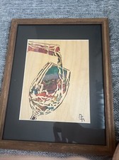 Wood carving framed for sale  Conroe