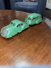 Vintage Original 1930 WYANDOTTE Aço Prensado Coupe & Airstream Camper Trailer comprar usado  Enviando para Brazil