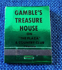 Matchbook vintage gamble for sale  Oxford