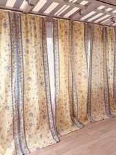 Vintage rideaux tissu d'occasion  Briare