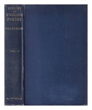 COURTHOPE, W. J. (WILLIAM JOHN) (1842-1917) A history of English poetry. Vol. 2 na sprzedaż  Wysyłka do Poland