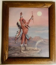 Framednative american indian for sale  Paramount