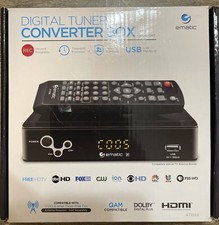 Usado, Caixa conversor digital Ematic com display LED e recursos de gravação AT103B ——8 comprar usado Usado, Caixa conversor digital Ematic com display LED e recursos de gravação AT103B ——8 comprar usado  Enviando para Brazil