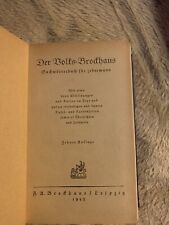 Altes buch volksbrockhaus gebraucht kaufen  Chemnitz