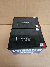 Dzm 12v 15ah for sale  MANCHESTER
