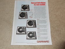 Garrard turntable zero for sale  Olmsted Falls
