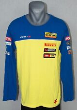 Camisa de Moto Suzuki MX2 Team Manga Longa Azul Amarela Oficial Tamanho M, usado comprar usado Camisa de Moto Suzuki MX2 Team Manga Longa Azul Amarela Oficial Tamanho M, usado comprar usado  Enviando para Brazil