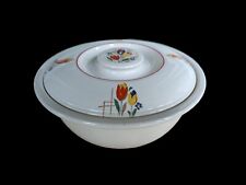 Usado, Caçarola coberta para servidor de forno floral Kraft cozinha Homer Laughlin Art Deco comprar usado  Enviando para Brazil