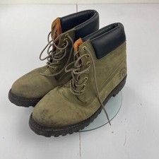 Lumberjack boots green for sale  WORTHING