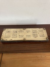 Vintage brass wooden for sale  WALLASEY