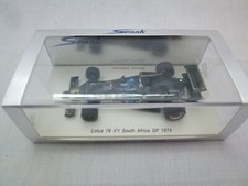Spark 1:43 F1 Lotus 76 #1 Ronnie Peterson GP da África do Sul 1974 S1778 Diecast comprar usado  Enviando para Brazil