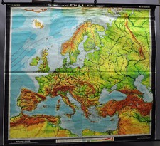 Wandbild karte europa gebraucht kaufen  Berghülen