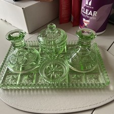 Vintage green dressing for sale  REDDITCH