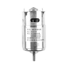 Motor DC 997 potente 12-36V alta velocidade 36V motor silencioso eixo duplo -, usado comprar usado  Enviando para Brazil
