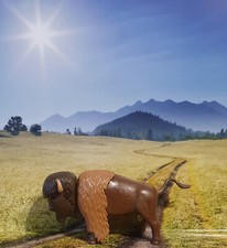 Playmobil western bison gebraucht kaufen  Herborn