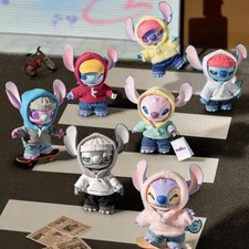 Pingente autêntico Miniso Disney Stitch caixa cega GenZ Street vinil bonecas de pelúcia comprar usado  Enviando para Brazil