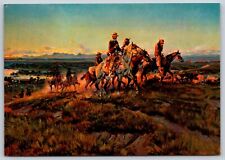Postcard men open for sale  Eads