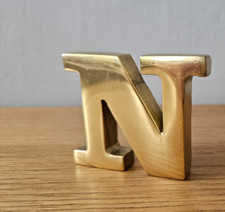 Name initial brass for sale  PERTH