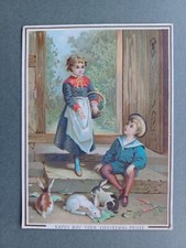 Victorian christmas card for sale  KING'S LYNN