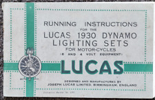 Lucas dynamo lighting d'occasion  Expédié en Belgium