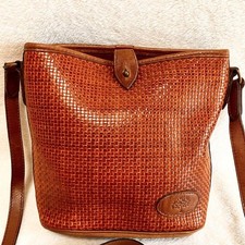Mulberry brown intrecciato d'occasion  Expédié en Belgium